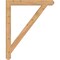 Ekena Millwork Traditional Craftsman Smooth Bracket, Western Red Cedar, 3 1/2"W x 34"D x 42"H BKT04X34X42TRA04SWR - alternate 2